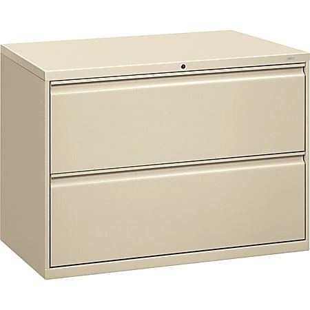 2 Drawer File Cabinet With Lock Putty