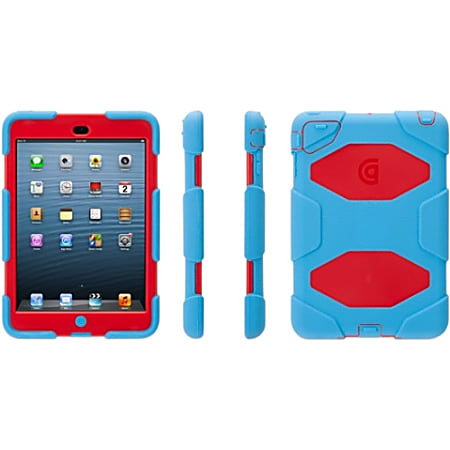 Griffin Survivor Carrying Case for iPad mini - Blue, Red
