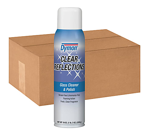 Dymon® Clear Reflections Glass Cleaner Aerosol Spray, 20