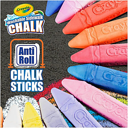 Crayola Washable Sidewalk Chalk - 4 Crayola Washable Sidewalk Chalk - 4