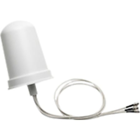 Cisco Aironet Dual-Band MIMO Wall-Mounted Omnidirectional Antenna - 2400 MHz to 2484 MHz, 5150 MHz to 5850 MHz - 4 dBi - Wireless Data NetworkWall Mount - Omni-directional