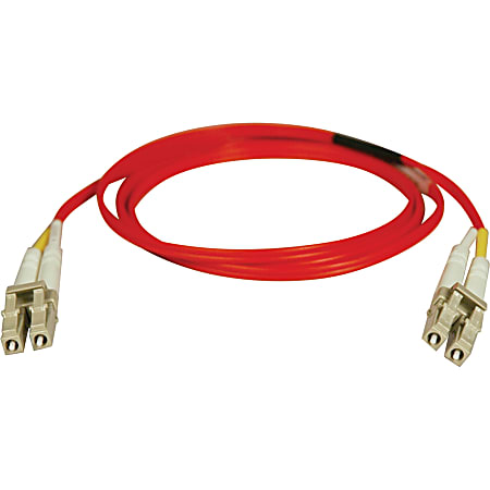 Tripp Lite 10M Duplex Multimode 62.5/125 Fiber Optic Patch Cable Red LC/LC 33' 33ft 10 Meter - LC Male - LC Male - 32.81ft - Red