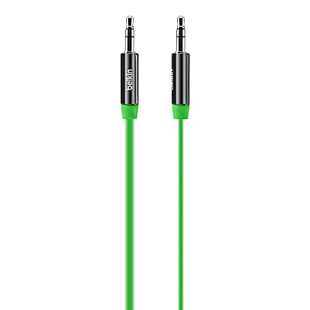 Belkin® MIXIT Auxiliary Cable For Apple® iPod® And iPhone®, Green