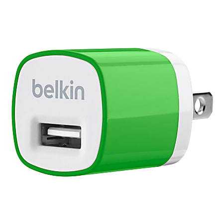 Belkin® MIXIT Home Charger, Green/White