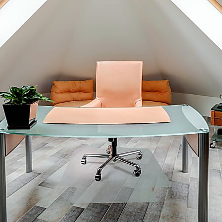 Floortex Cleartex Unomat Anti Slip Lipped Chair Mat For Hard