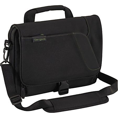 Targus EcoSmart TBM022US Carrying Case (Messenger) for iPad - Black, Green