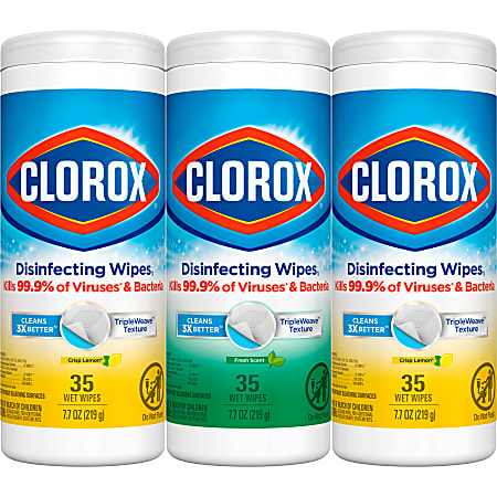 Clorox® Disinfecting Wipes Value Pack, Bleach Free Cleaning