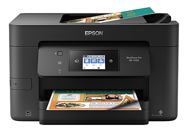 Epson® WorkForce® Pro WF-3720 Wireless Inkjet All-In-One Color Printer
