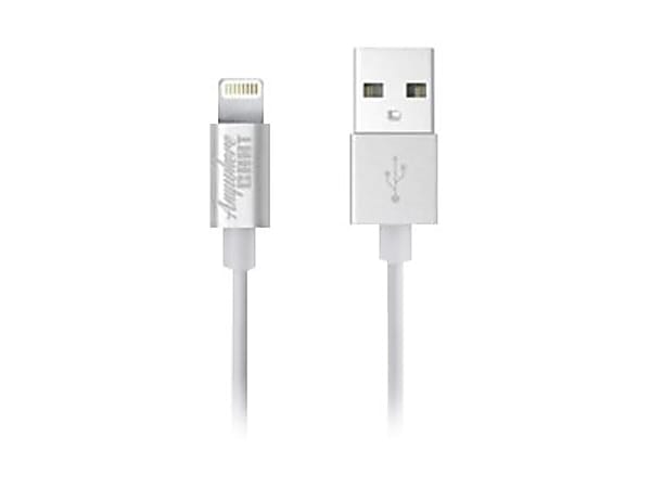 Anywhere Cart AC-3-MFI - Lightning cable - Lightning male to USB male - for Apple iPad/iPhone/iPod (Lightning)