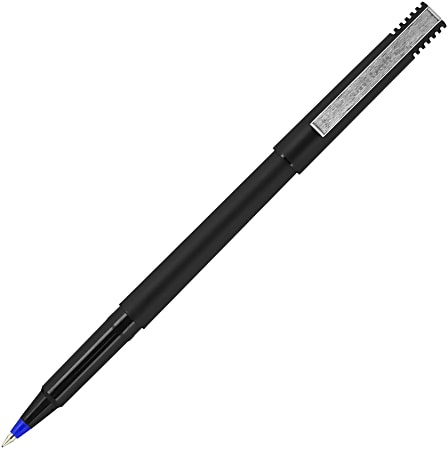 uni ball Rollerball Pens Micro Point 0.5 mm 80percent Recycled Black ...