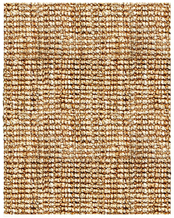 Anji Andes AMB0300 Natural Boucle Hand Spun Jute Rug - 60" Length x 96" Width - Rectangle - Beige - Jute