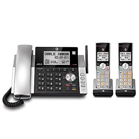 AT&T CL84215 2 Handsets DECT 6.0 Expandable Phone