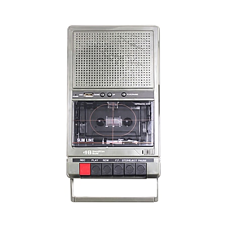 Hamilton Electronics HA802 8V Cassette Recorder 10 H x 6 W x 2 D