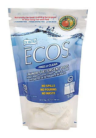 Earth Friendly Products ECOS Laundry Detergent PODS