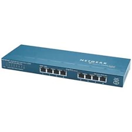 Netgear ProSafe GS108 8 Port Gigabit Ethernet Desktop Switch