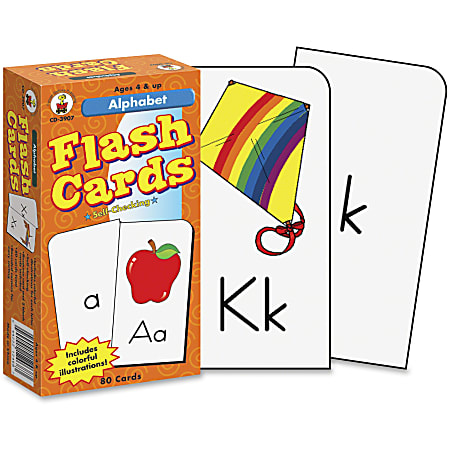 Carson-Dellosa Flash Cards — Alphabet