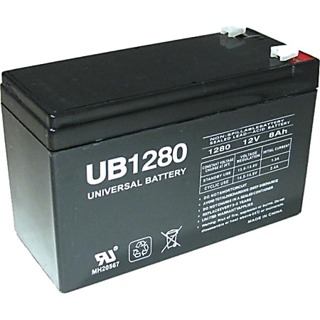 eReplacements Compatible Sealed Lead Acid Battery Replaces APC SLA110, APCRBC110, APC RBC110 for use in APC BE550G, APC UPS BE550G, APC UPS BE550G-CN, APC UPS BE550G-LM, APC UPS BE550R, APC UPS BE550R-CN, APC UPS BR650CI, APC UPS BR650CI-AS