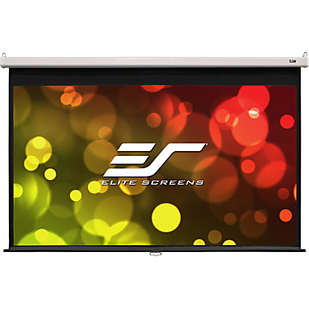 Elite Screens M120HSR-PRO Manual Pull Down Projector Screen