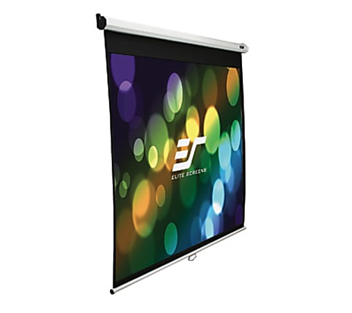 Elite Screens Manual Wall And Ceiling Projection Screen, 120", M120UWV2