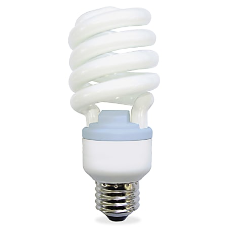GE Lighting Reveal CFL 26W T3 Spiral Bulb - 26 W - 100 W Incandescent Equivalent Wattage - 1570 lm - Spiral - G25 Size - Soft White Light Color - E26 Base - 8000 Hour - 4040.3°F (2226.8°C) Color Temperature - 70 CRI - Energy Saver - 3 / Carton