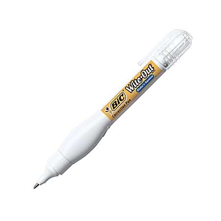 BIC Wite Out Shake N Squeeze Correction Pen 8 ml White Pack Of 2 - Office  Depot