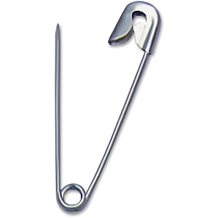 Silver Safety Pins