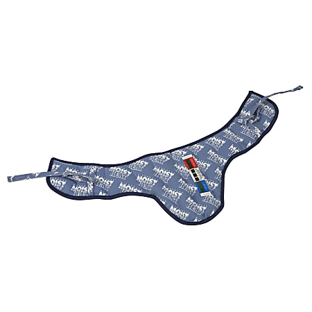 HealthSmart® TheraBeads® Microwavable Cervical Heating Pads, 9" x 24", Blue, Case Of 10