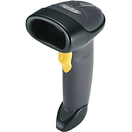 Zebra SCANNER ONLY, 1D Laser. Cables and accessories must be purchased separately. Color: Black - Cable Connectivity - 100 scan/s - 1D - Laser - Bi-directional - Twilight Black