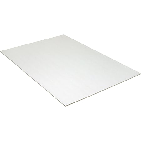 Pacon Economy Foam Boards, 30" x 20", White, Pack Of 10