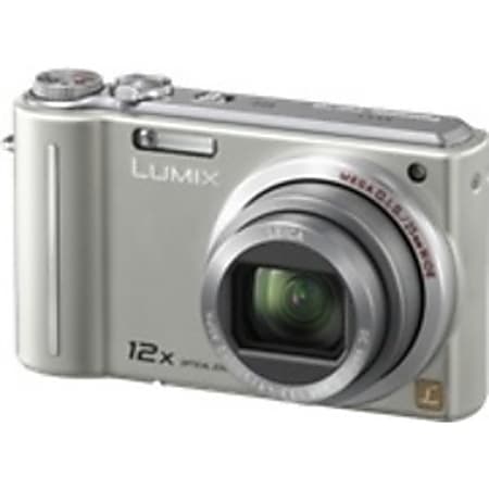 Panasonic Lumix DMC-ZS1 Point & Shoot Digital Camera - Silver - 16:9 - 12x Optical Zoom - 4x Digital Zoom - 2.7" Active Matrix TFT Color LCD