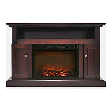 Cambridge Sorrento Fireplace Mantel with Electronic Fireplace Insert - Indoor - Freestanding