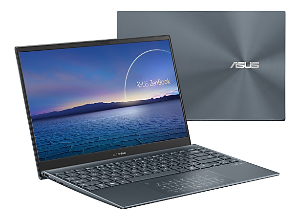 ASUS® ZenBook 13 Ultra Slim Laptop, 13.3" Screen, Intel® Core™ i7, 8GB Memory, 512GB Solid State Drive, Wi-Fi 6, Windows® 10 Pro, UX325EA-XH71