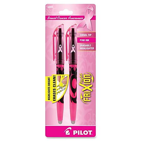 FriXion FriXion Breast Cancer Awareness Light Erasable Highlighter - Pink - 2 / Pack