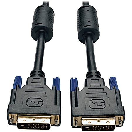 Eaton Tripp Lite Series DVI Dual Link Cable, Digital TMDS Monitor Cable (DVI-D M/M), 25 ft. (7.62 m) - P560025