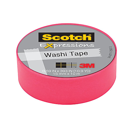 Scotch Super Hold Wide Tape With Dispenser 1 12 x 650 Clear - Office Depot