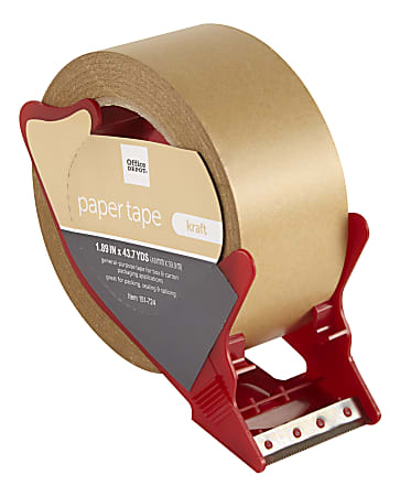 Office Depot® Brand Paper Tape, 1.89" x 43.7 Yd., Kraft