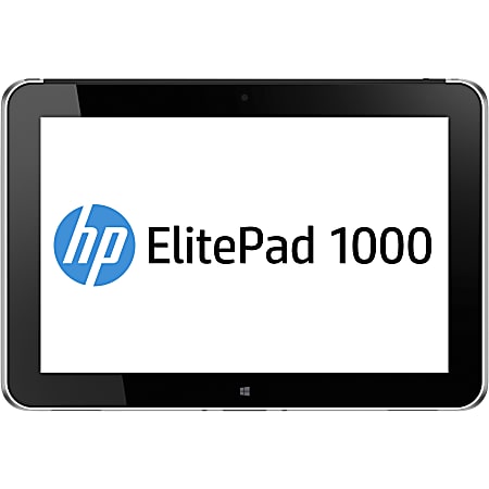 HP ElitePad 1000 G2 Wi-Fi Tablet, 10.1" Screen, 4GB Memory, 64GB Storage, Windows® 8.1, Silver