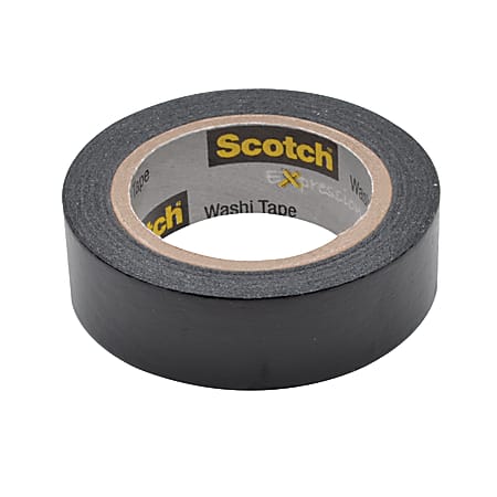 Scotch Expressions Washi Tape MMMC314SIL 3M Office Products Silver 59 x 393 Inches 