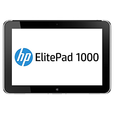 HP ElitePad 1000 G2 Wi-Fi Tablet, 10.1" Screen, 4GB Memory, 128GB Storage, Windows® 8.1, Silver