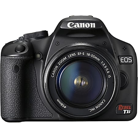 Canon EOS Rebel T1i 15.1 Megapixel Digital SLR Camera with Lens - 18 mm - 55 mm