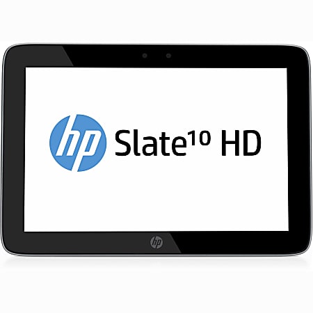 HP Slate 10 HD 3500 Wi-Fi Tablet, 10.1" Screen, 1GB Memory, 16GB Storage, Android 4.2 Jelly Bean, Silver