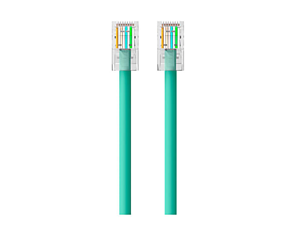 Belkin - Patch cable - RJ-45 (M) to RJ-45 (M) - 2 ft - UTP - CAT 5e - molded, snagless - green -  - A3L79102GRN