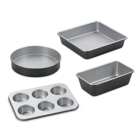 Cuisinart™ 4-Piece Non-Stick Bakeware Set, Silver