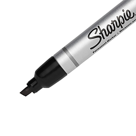 Sharpie King Size Permanent Markers Chisel Point Red Ink Pack Of 12 Markers  - Office Depot