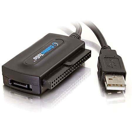 C2G 33in USB 2.0 to IDE or Serial ATA Drive Adapter Cable - RJ-45, 110-punchdown"
