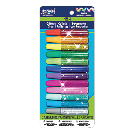 Hello Hobby Assorted Mystical Glitter Glue Pens, 10-Pack, Adult & Kids Crafts, Size: 10 Pack