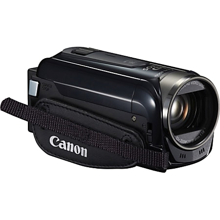 Canon VIXIA HF R52 Digital Camcorder - 3" - Touchscreen LCD - CMOS - Full HD - Black