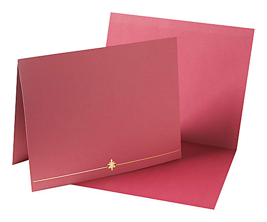 Red Certificate Holder