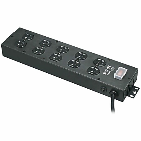 Tripp Lite Power Strip with 10 Side by Side Outlets