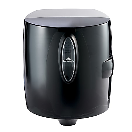 GP PRO Series Universal Centerpull Paper Towel and Wiper Dispenser, 54050, 10.25" x 10.75" x 12.625", Black, 1 Dispenser